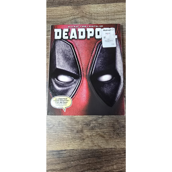 Deadpool Blu-ray + DVD + Digital HD Original R-Rated Ryan Reynolds Pre Owned - Picture 1 of 6